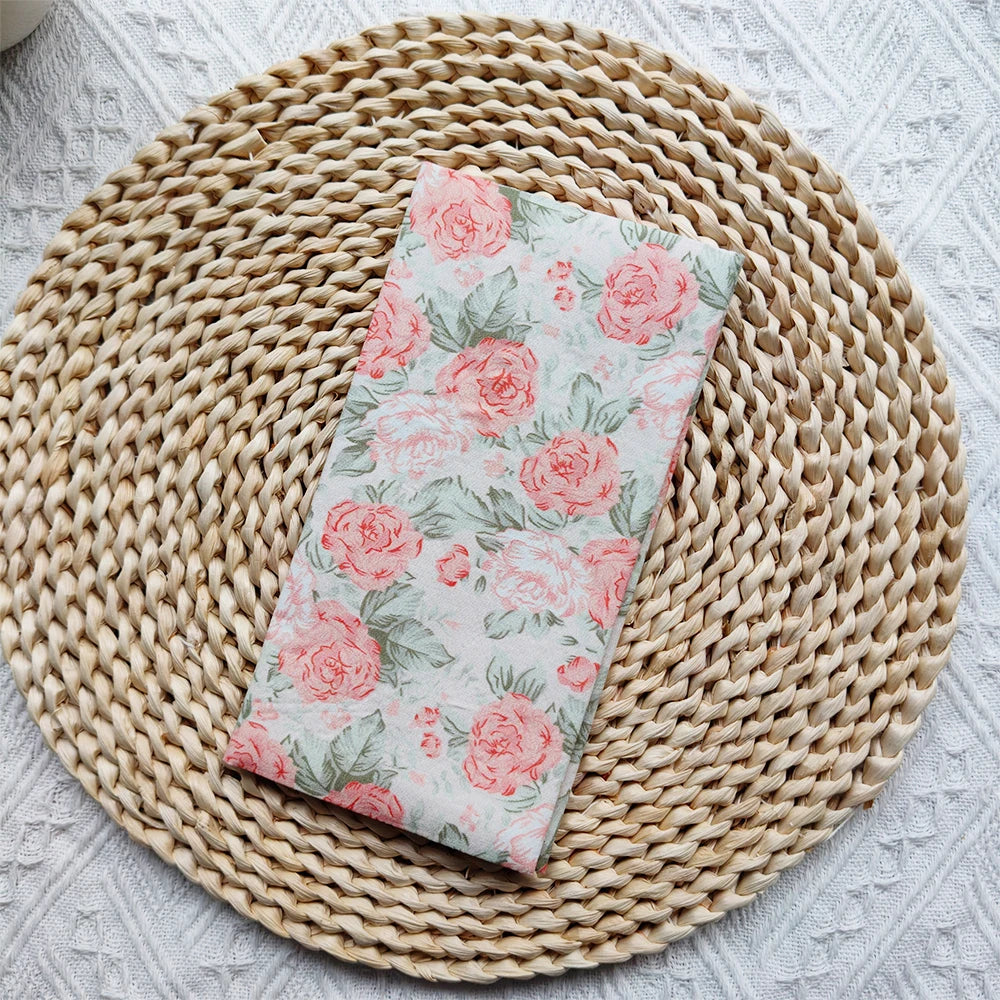 Fromthenon Cute Animal Flower Series Cloth Fabric Weeks Cover Weekly Diary Planner Notebooks Sleeve Office Stationery Supplies