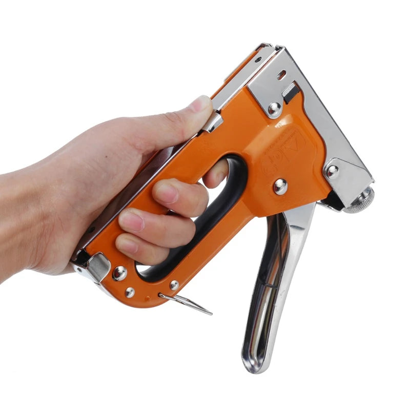 3 In 1 Stapler Nail Gun Staple Heavy Duty Furniture Tool For Wood Stainless Steel Metal Carpentry Hand Tool For Home/DIY